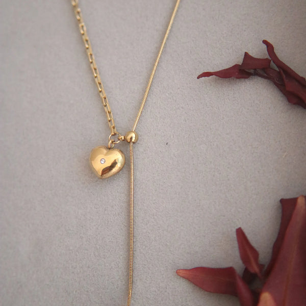 Chain Heart Necklace